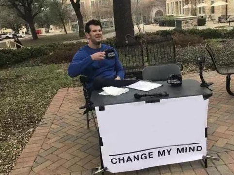 Change My Mind meme about Rad Power Bikes